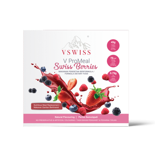 V ProMeal Swiss Berries/ V 蛋白原莓果味